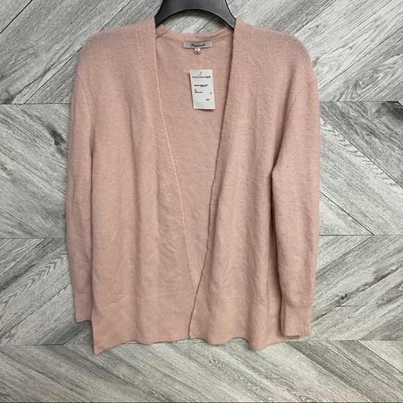 Madewell | Cozy Walker Long Cardigan Wisteria Dove - Picture 5 of 10